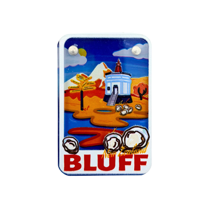 NEW ZEALAND Bluff – 3D Split Ceramic Fridge Magnet
