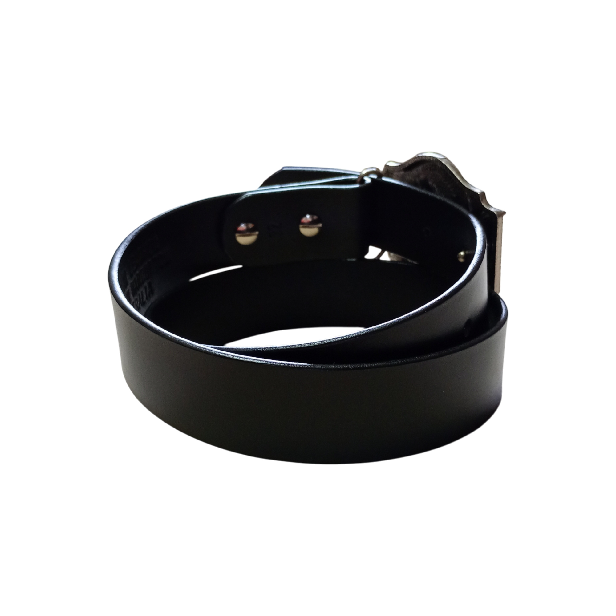 Swagman Leather Australian Made Longhorn Cowboy Belt/Real Italian Leather - 38mm (1.5”)