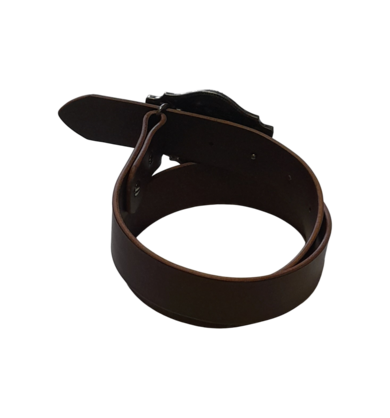 Swagman Leather Australian Made Longhorn Cowboy Belt/Real Italian Leather - 38mm (1.5”)