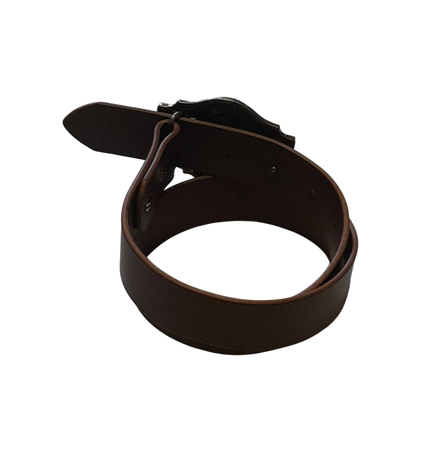 Swagman Leather Australian Made Longhorn Cowboy Belt/Real Italian Leather - 38mm (1.5”)