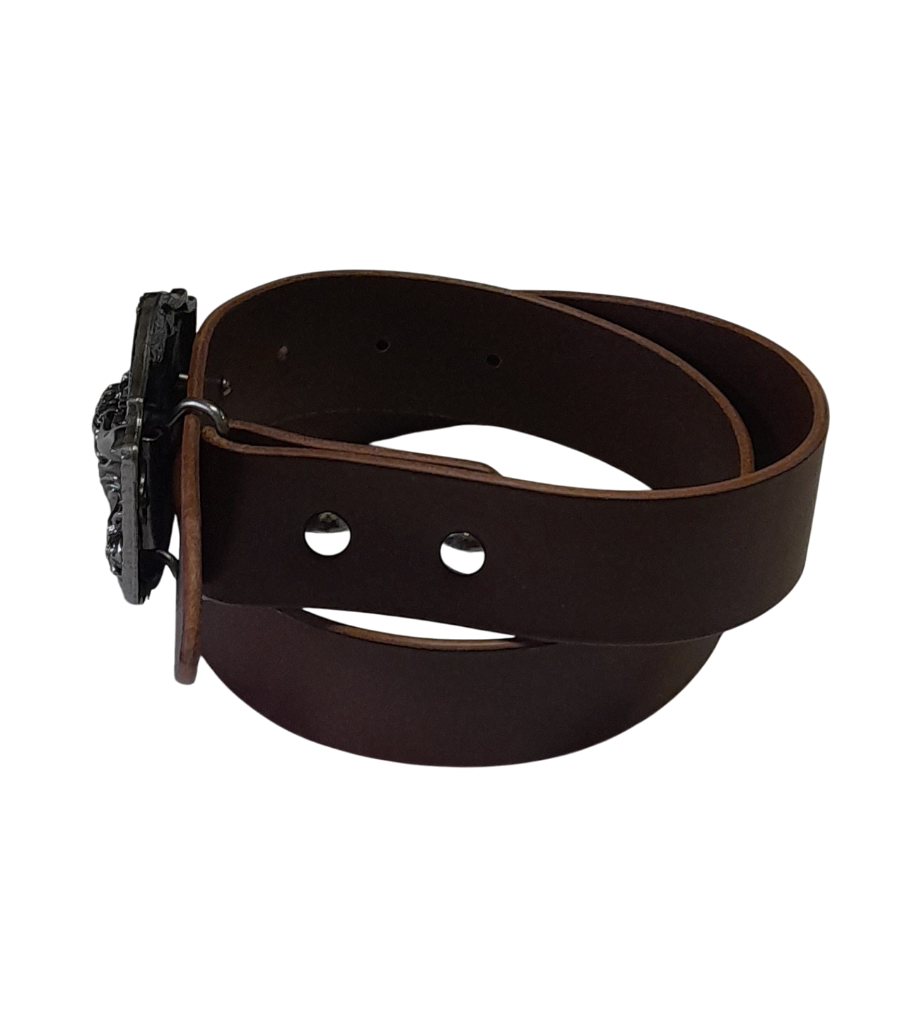 Swagman Leather Australian Made Longhorn Cowboy Belt/Real Italian Leather - 38mm (1.5”)