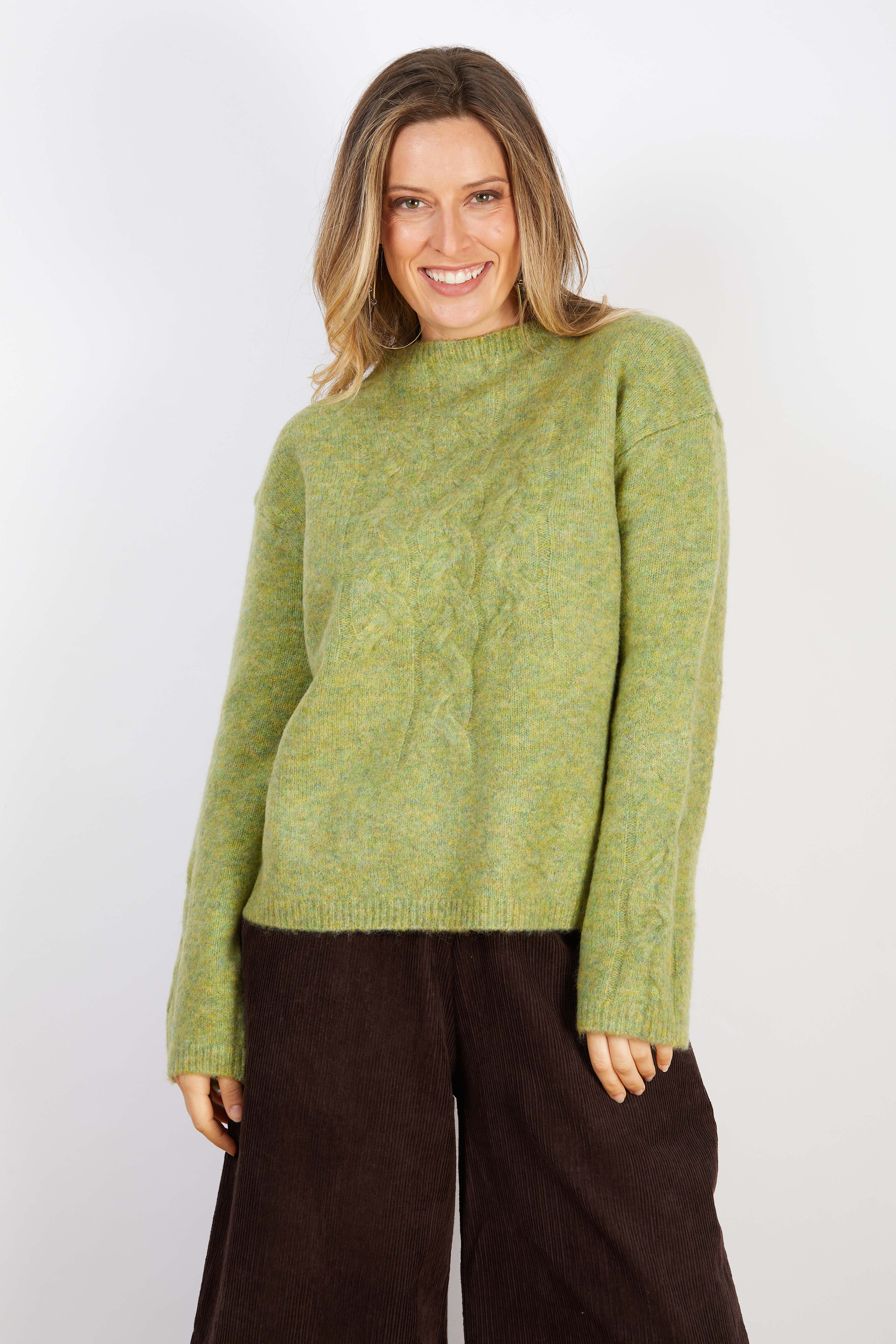 WOOL BLEND KNIT CHATRUSE