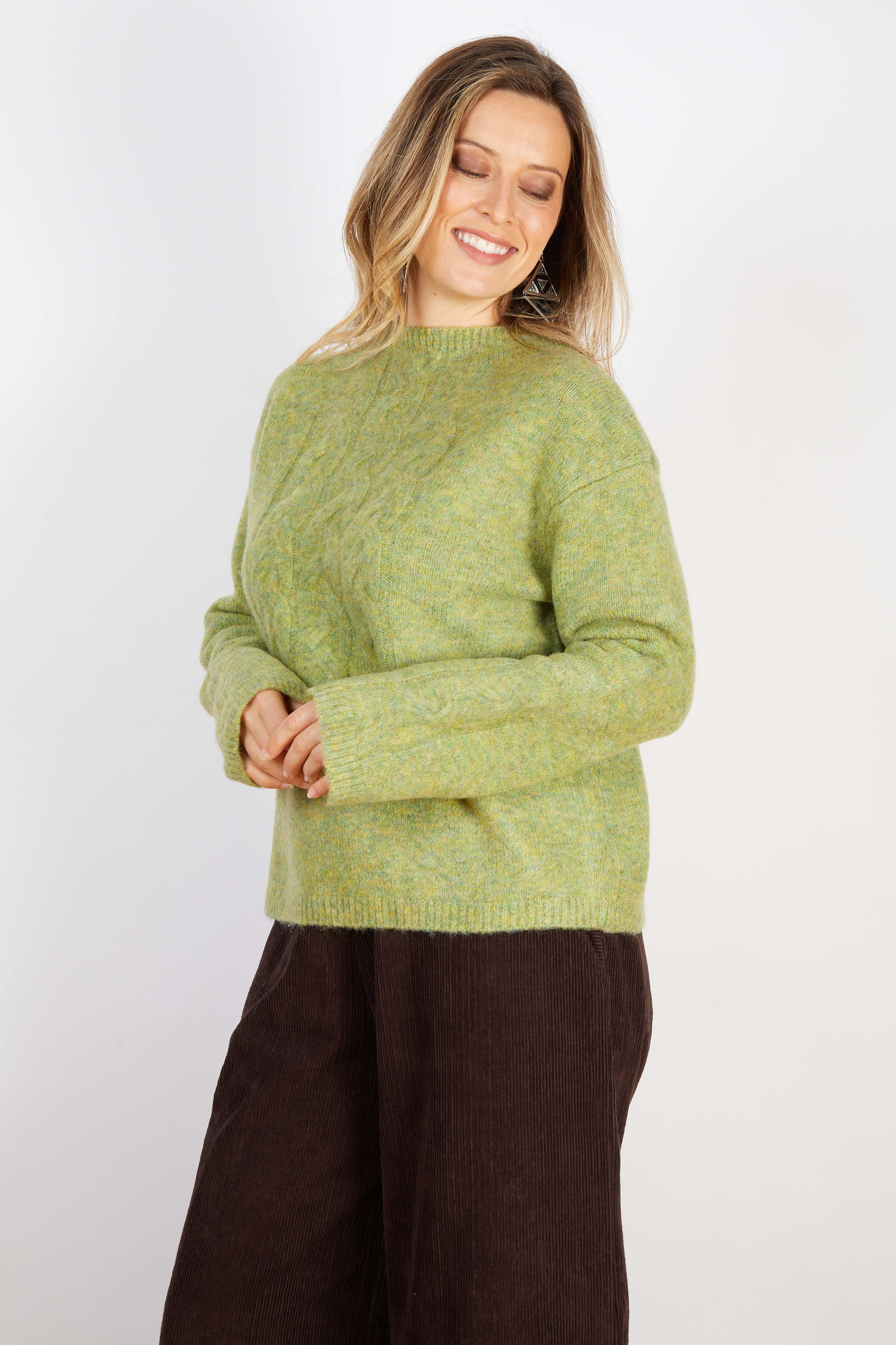 WOOL BLEND KNIT CHATRUSE