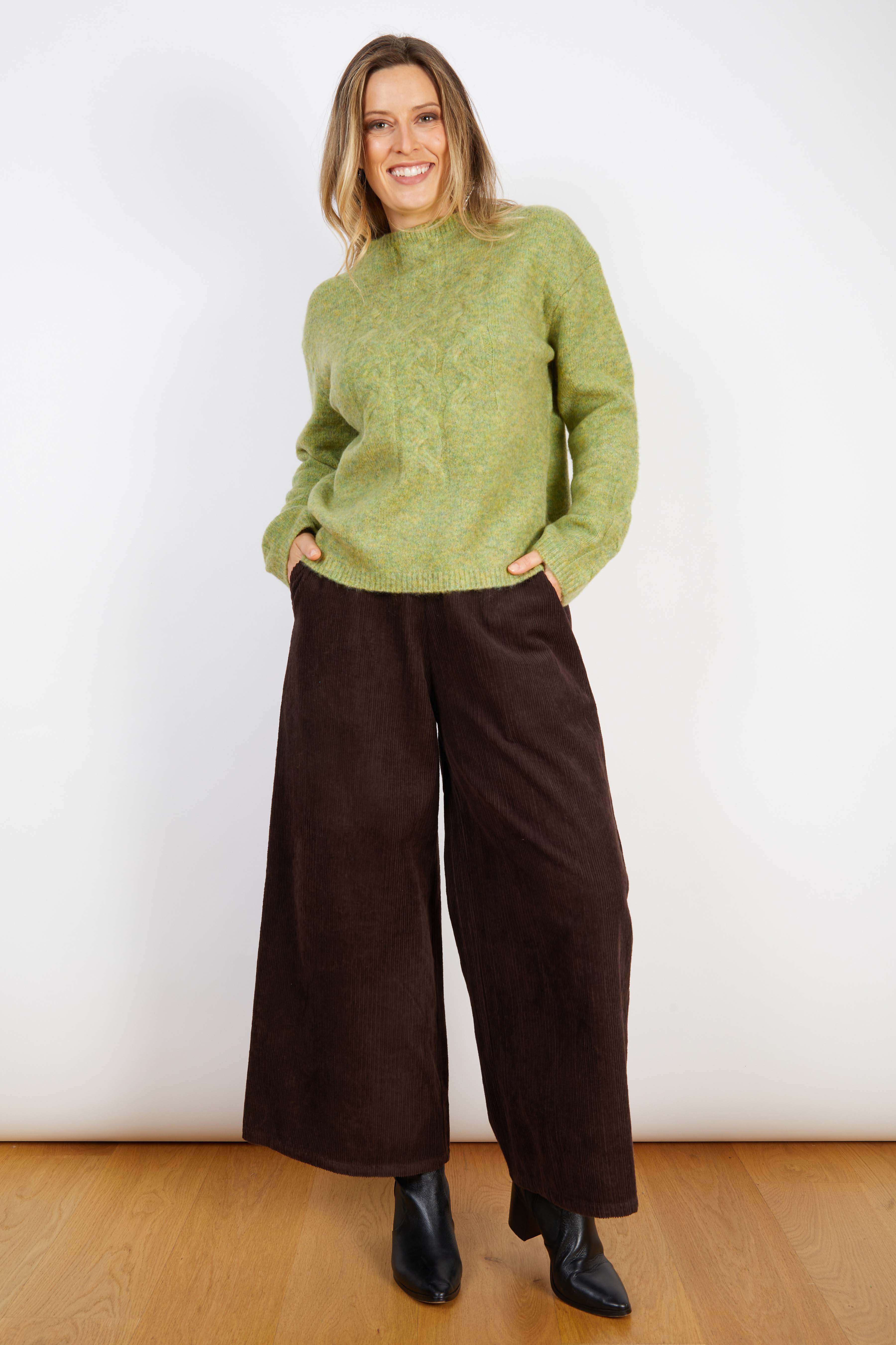 WOOL BLEND KNIT CHATRUSE