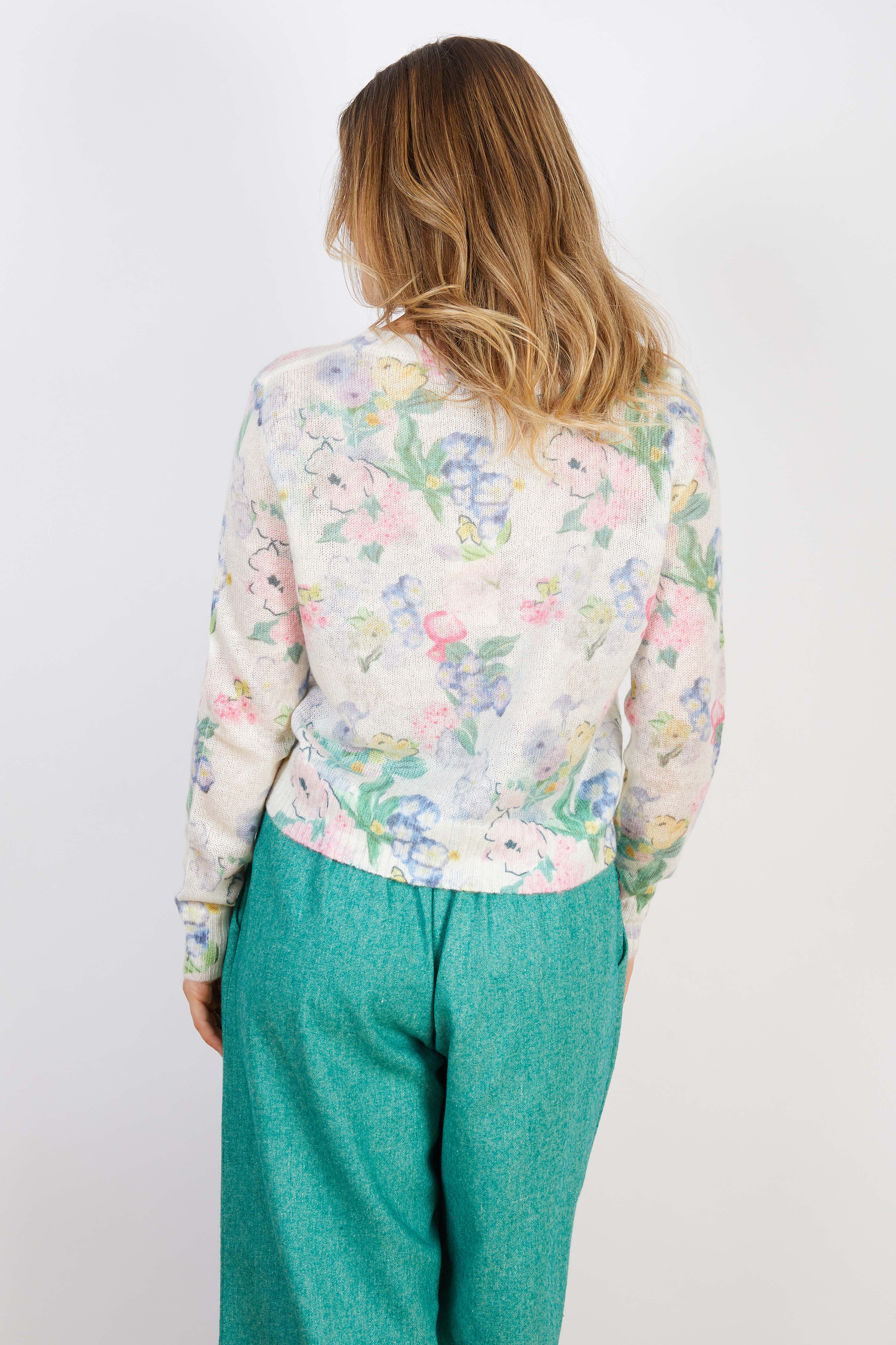 WOOL BLEND CARDIGAN