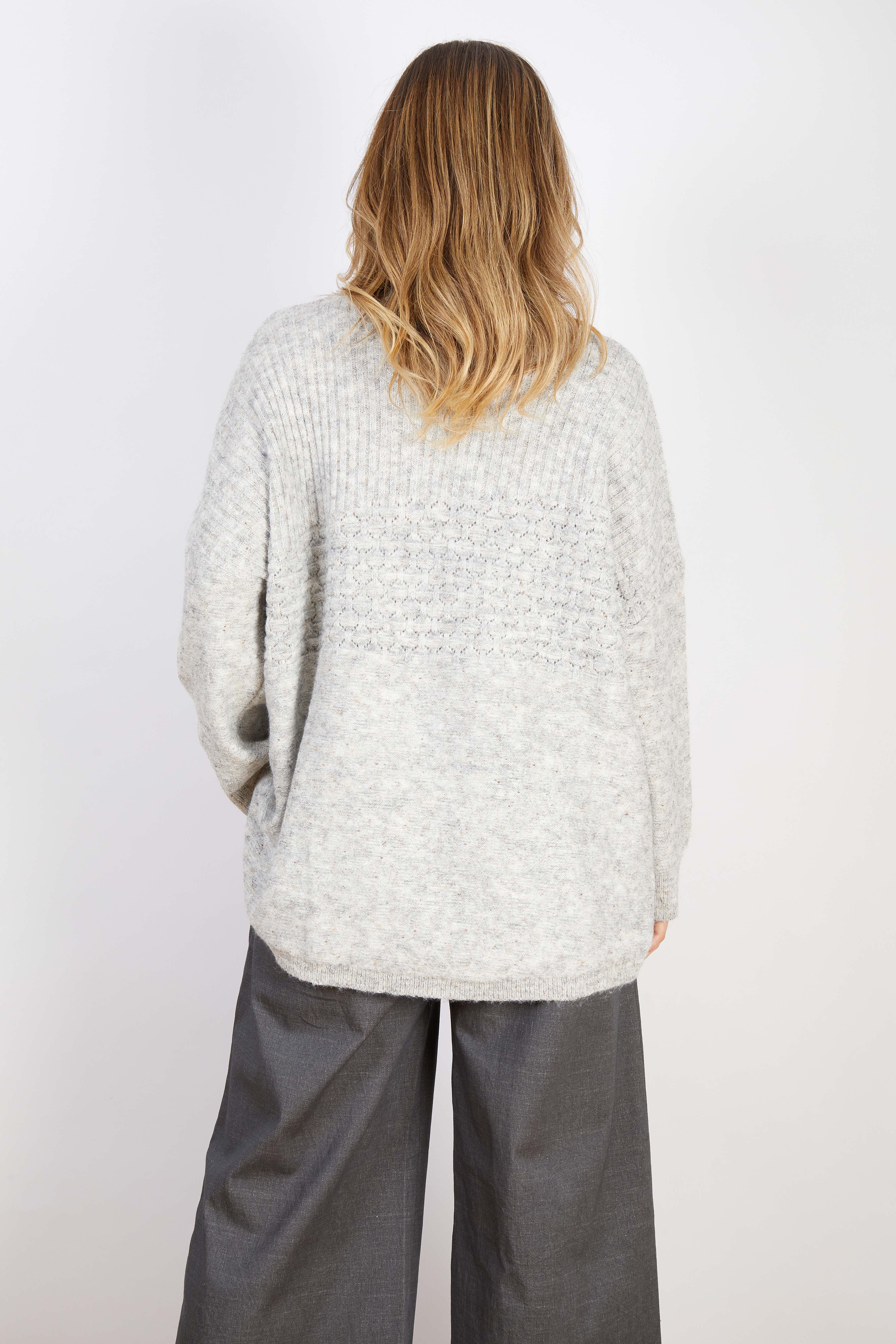 WOOL BLEND KNIT PINK