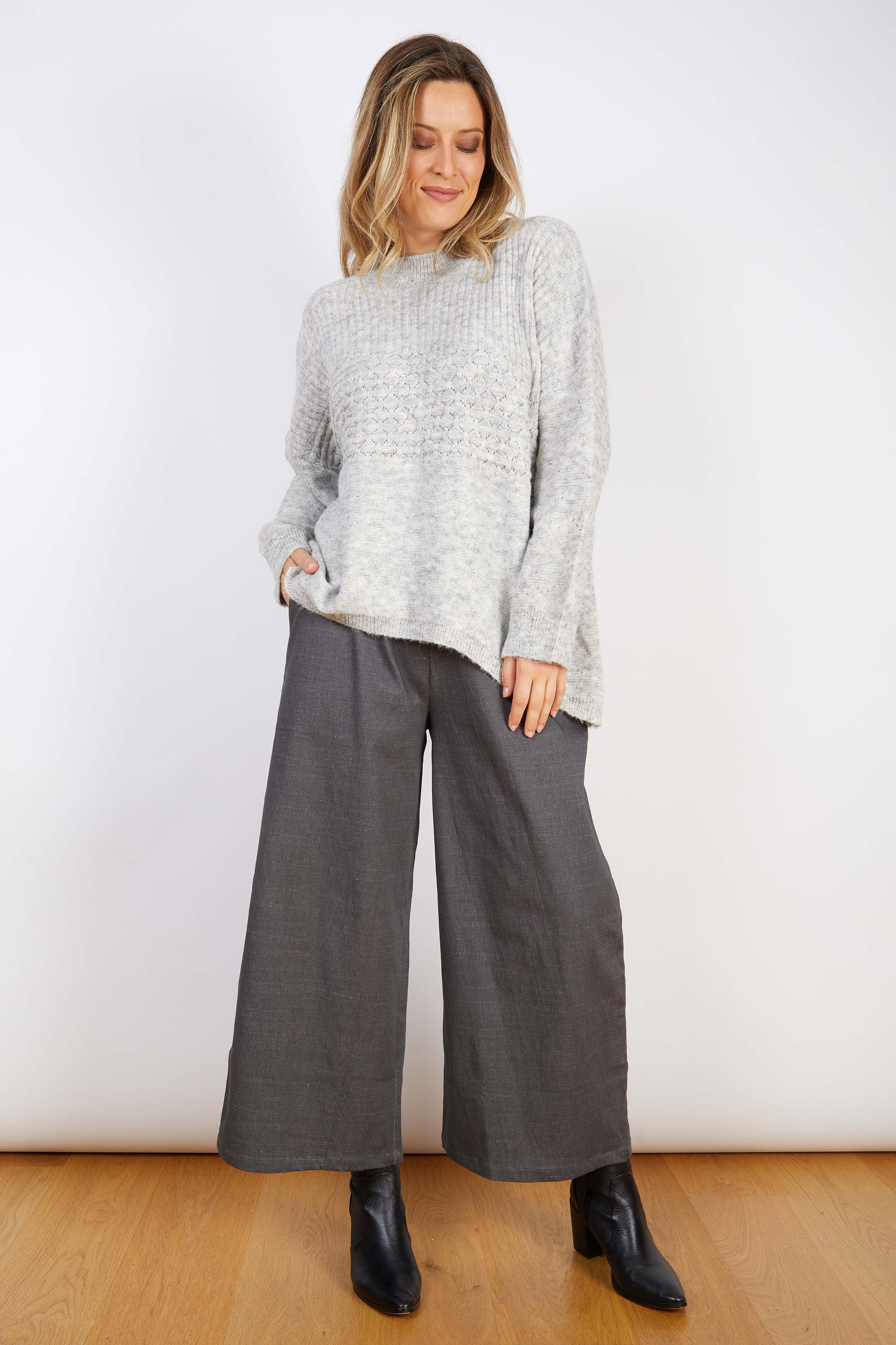 WOOL BLEND KNIT PINK