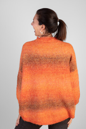ACRYLIC KNIT - TANGERINE