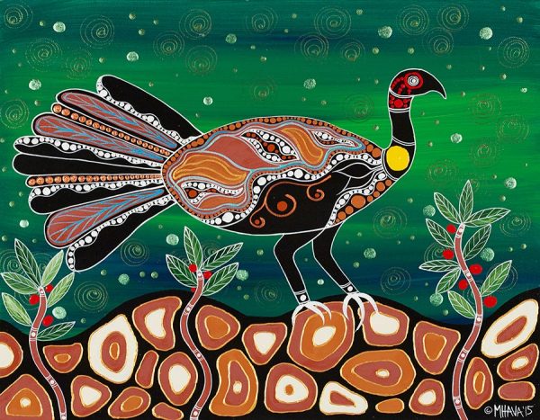 Postcard Scrub Turkey