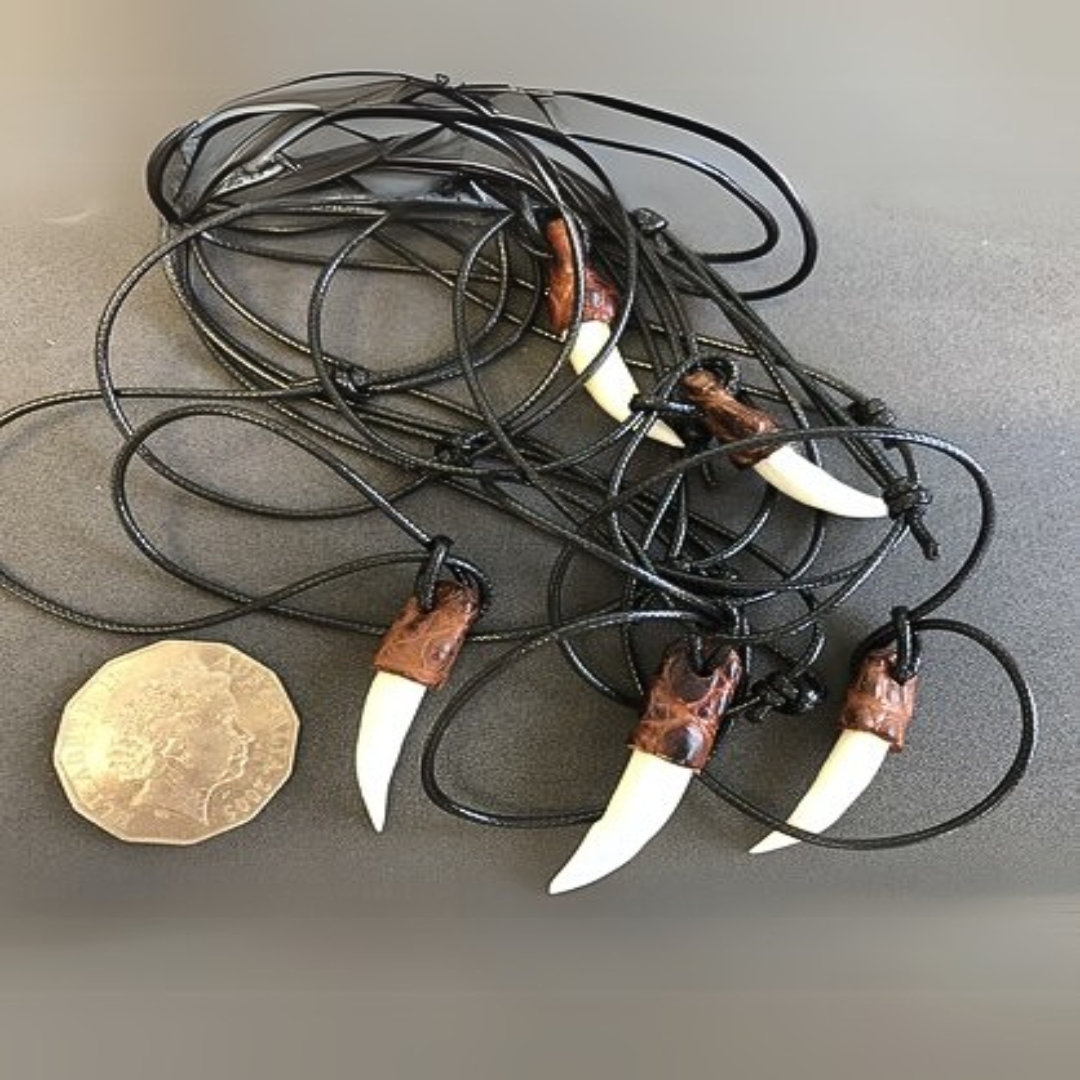 Crocodile Tooth Necklace