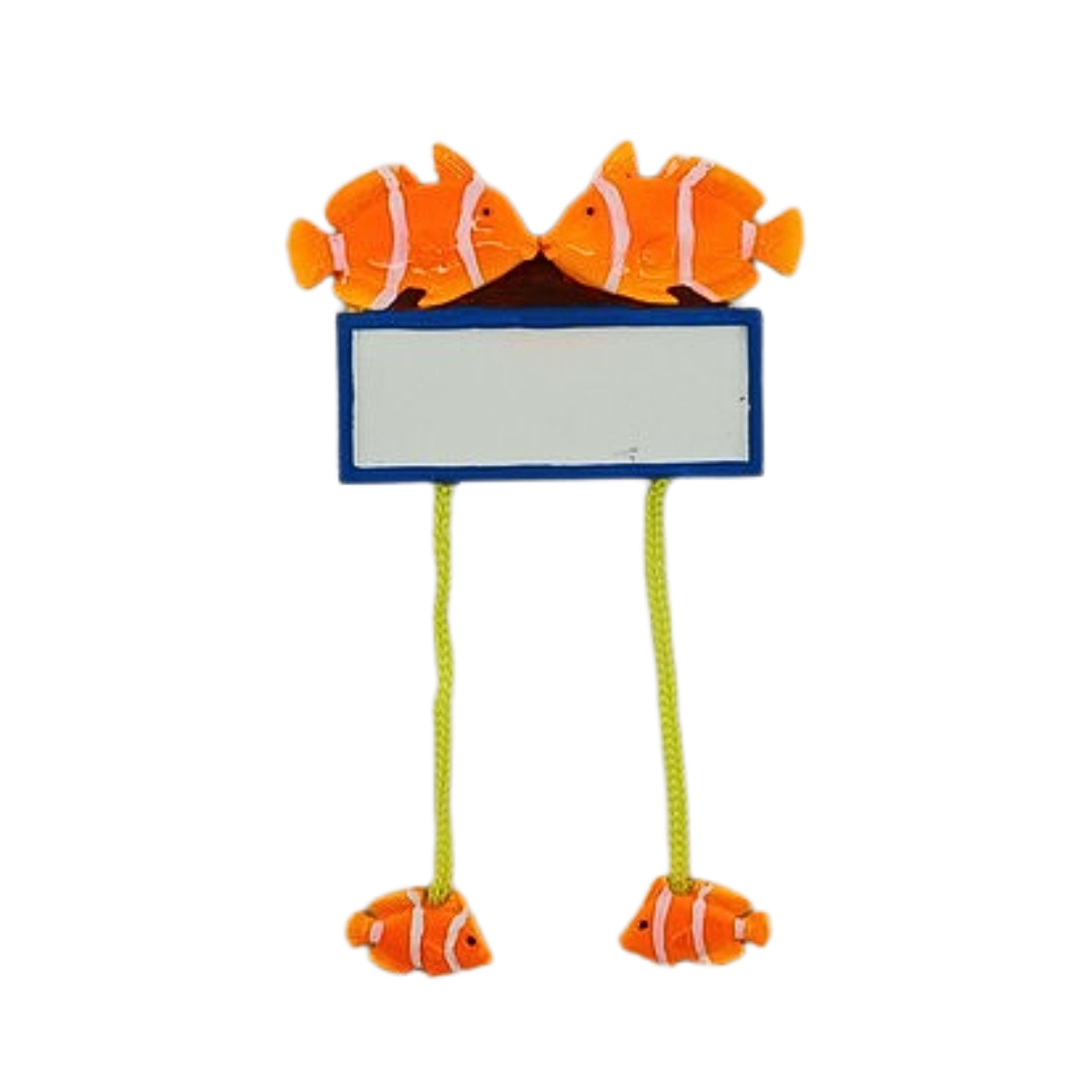 Large Nemo String Legs Fridge Magnet with TOWN NAME BADGE