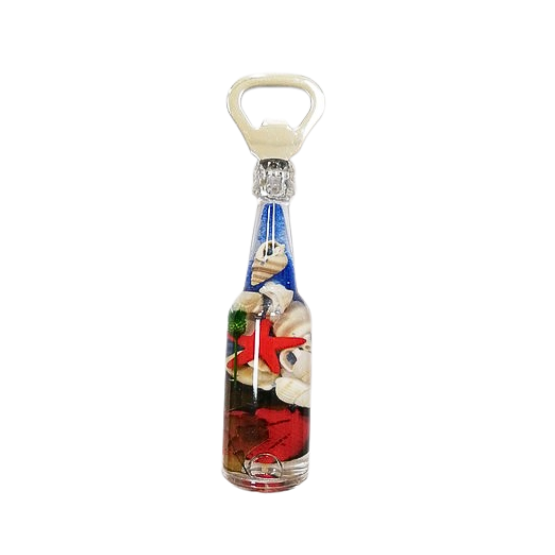 Shell and Starfish Wine Bottle Opener