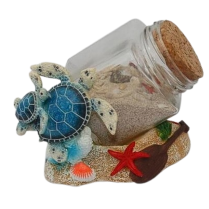 Diagonal Turtle Short Sand Bottle