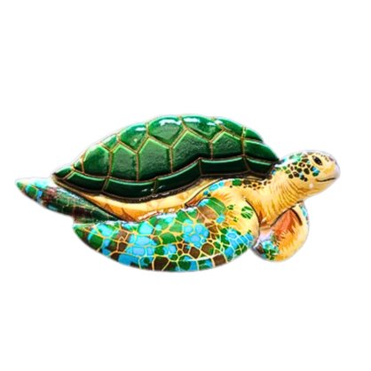 Turtle Mosaic Magnet