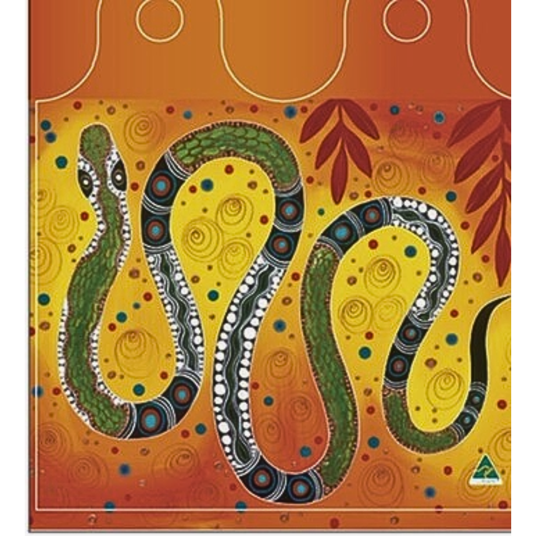 Wine Bottle Cooler - Green Tree Snake