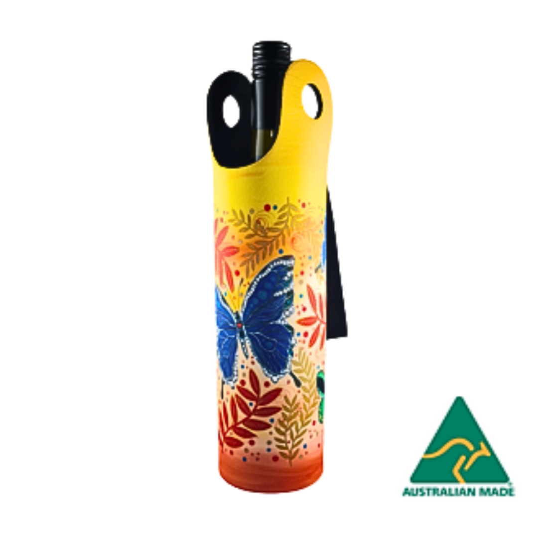 Wine Bottle Cooler - Butterfly Dreaming