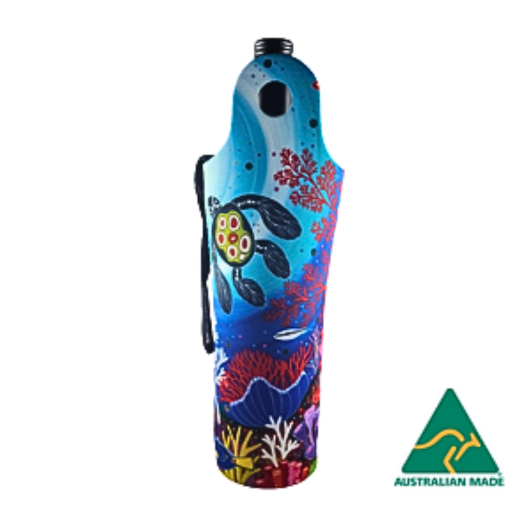 Wine Bottle Cooler - The Great Barrier Reef