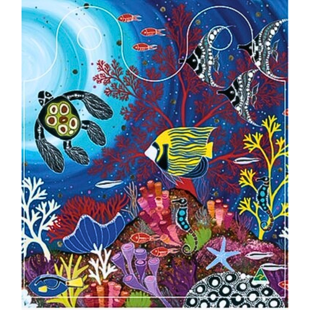 Wine Bottle Cooler - The Great Barrier Reef