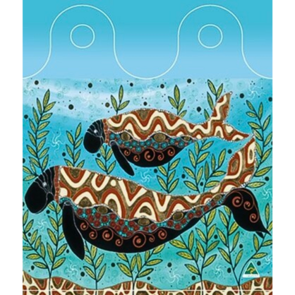Wine Bottle Cooler - Dugong & Calf