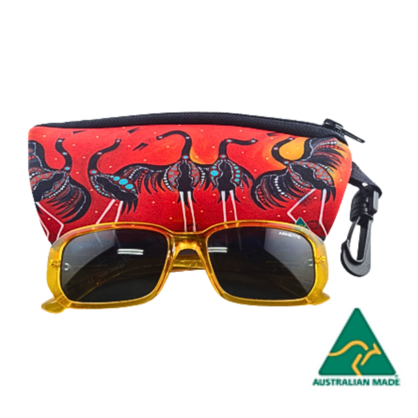 Sunglasses Cover- Symphony of Brolgas