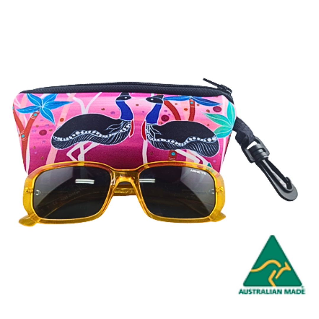 Sunglasses Cover - Cassowary Meet