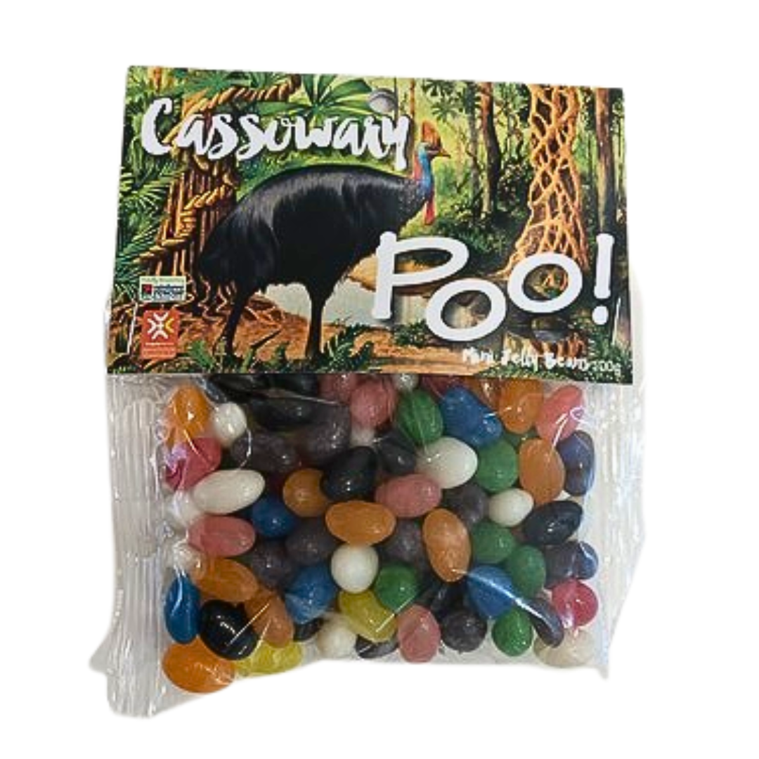 Cassowary Poo Mini Jelly Beans 100g