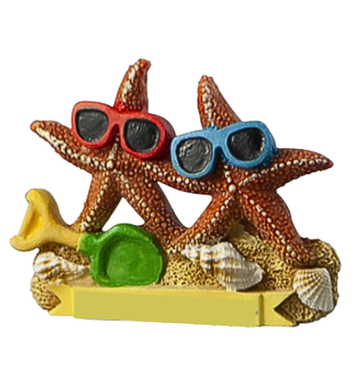 Lbmag142 - Seaside Starfish Magnet -