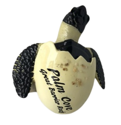 Turtle Egg with Sand Magnet