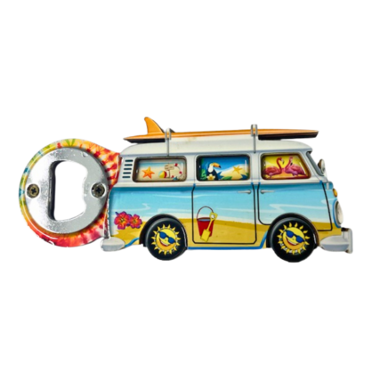 Blue Combi Magnet Bottle Opener MDF