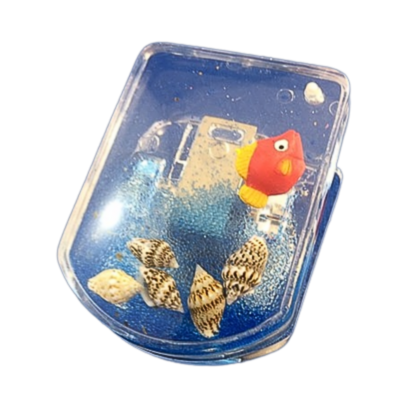 Floating Fish Clip Magnet 5x6.5cm