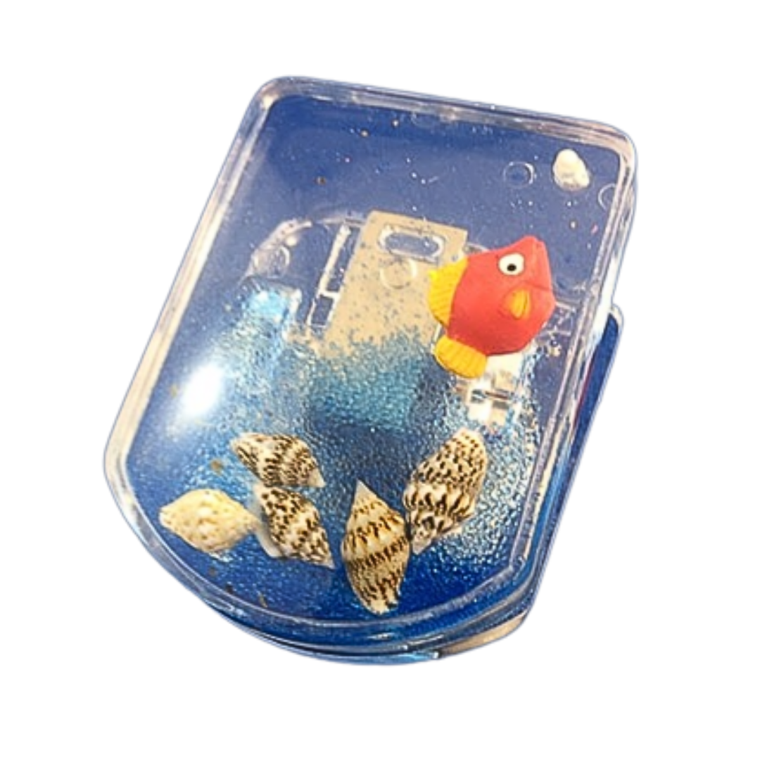 Floating Fish Clip Magnet 5x6.5cm