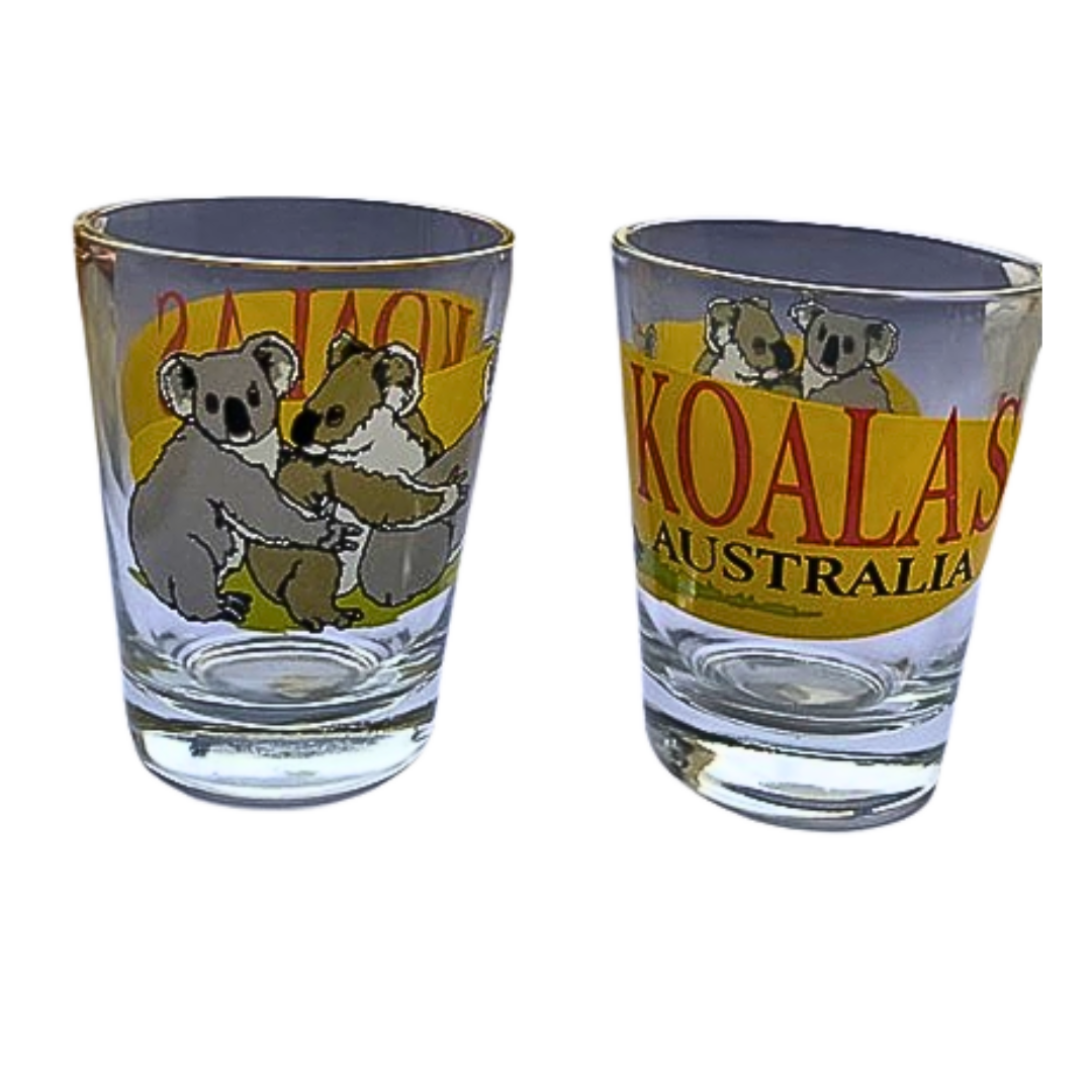 Koala Australia Shot Glasses