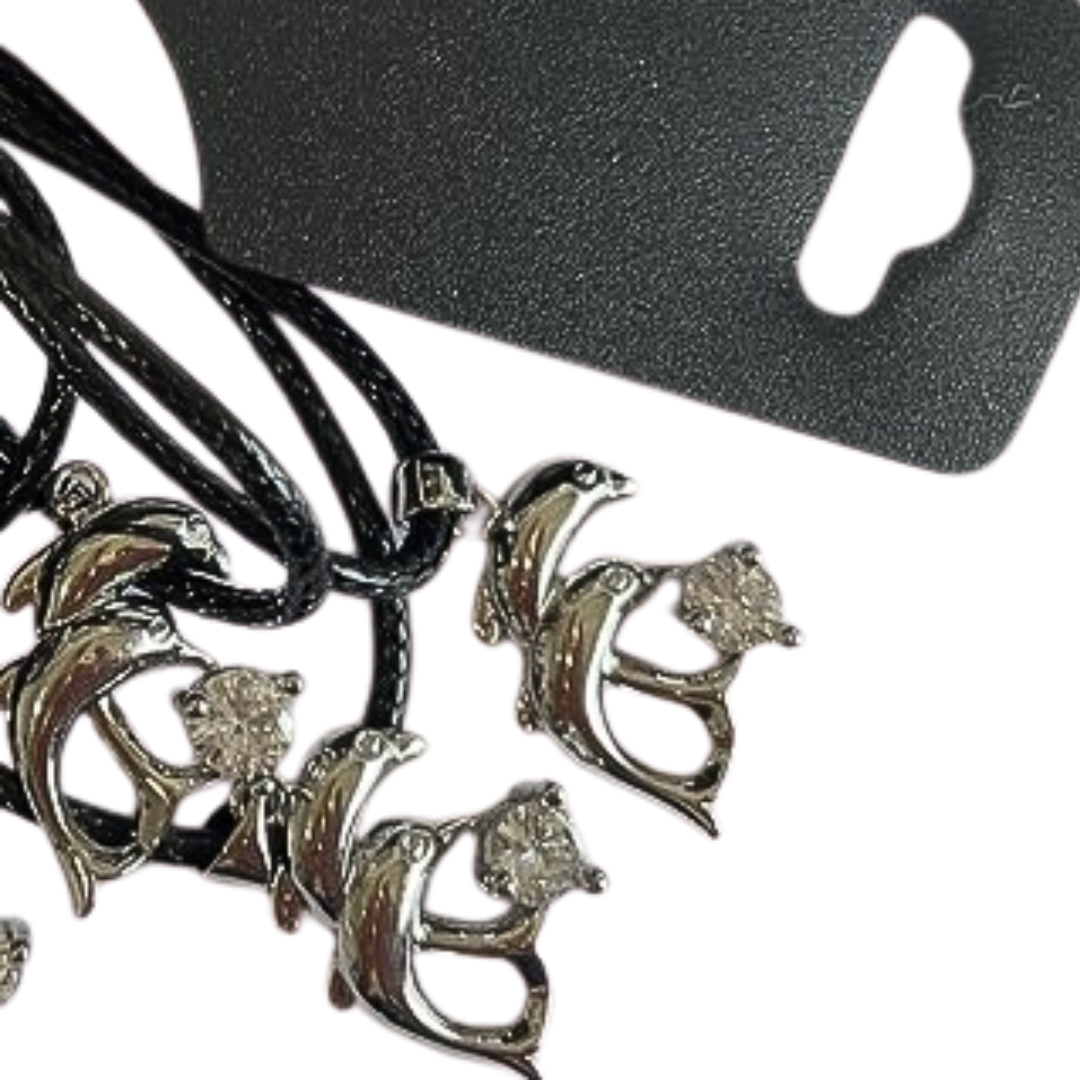 2 Dolphin Pendant