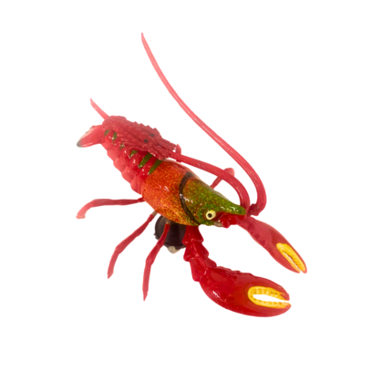 Wobbly Mag Red Green Lobster