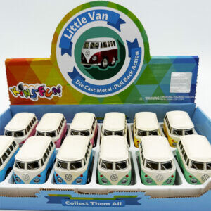 Die Cast Little VW Van. Print Your Town on This Item