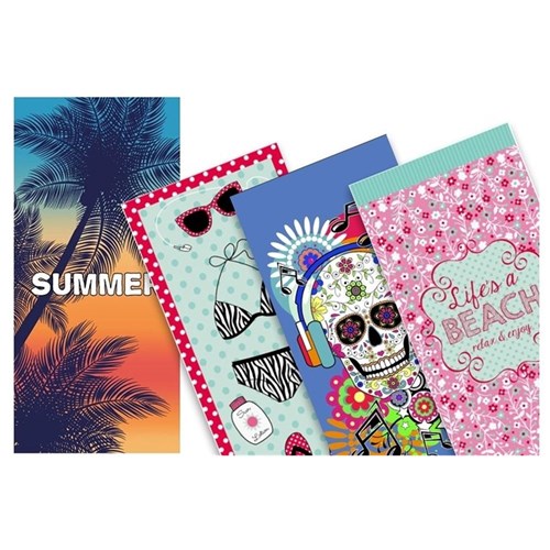 1pce Large Beach Towel 70x150cm 250GSM