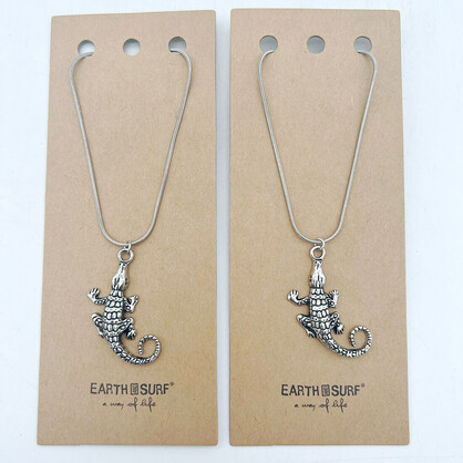 Crocodile Necklace – 4cm pendant
