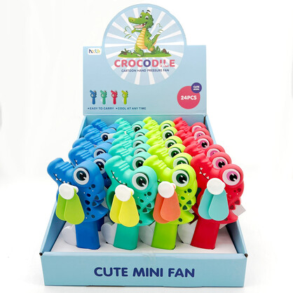 Crocodile Hand Fan – 14cm
