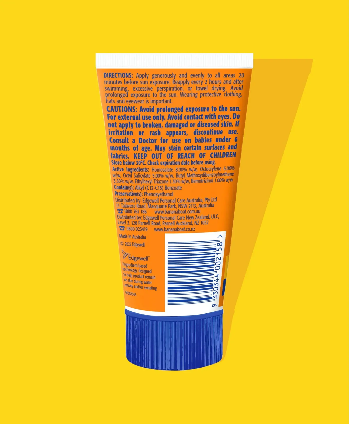 Banana Boat Sport Sunscreen Lotion SPF50+ 40G