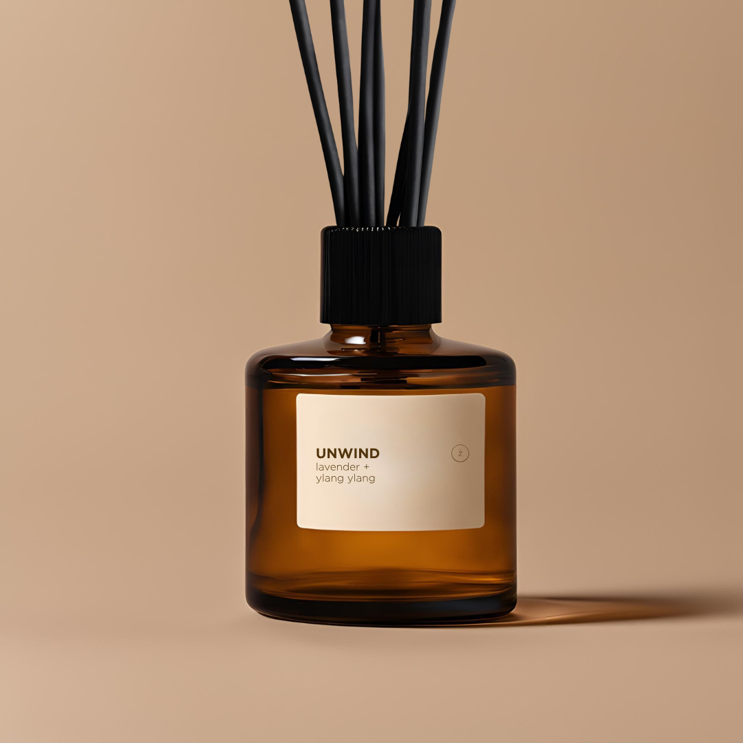 Reed Diffuser: Unwind - Lavender + Ylang Ylang 200ml