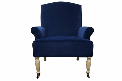 Otto Chair | Velvet Blue