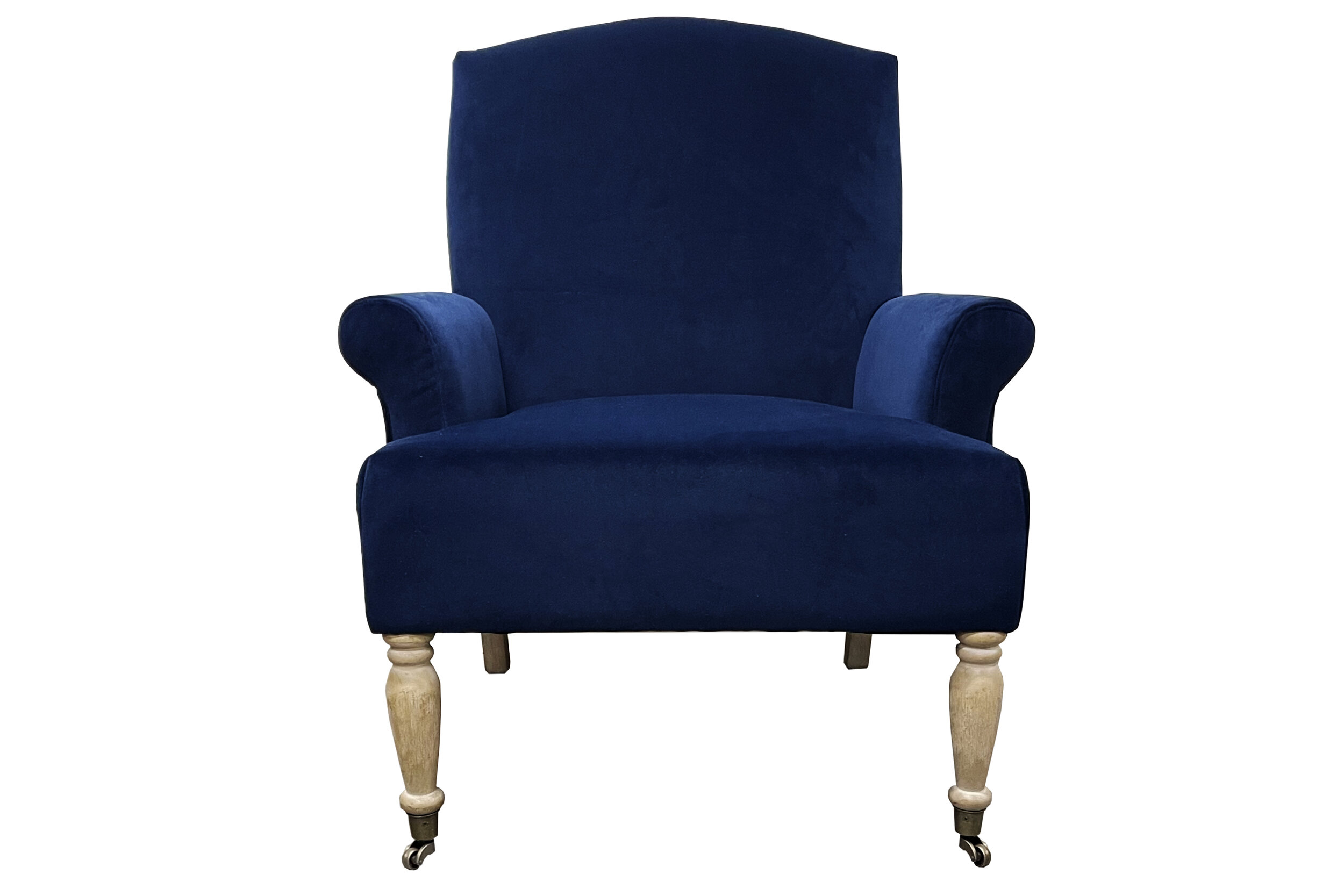 Otto Chair | Velvet Blue