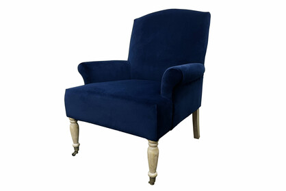 Otto Chair | Velvet Blue
