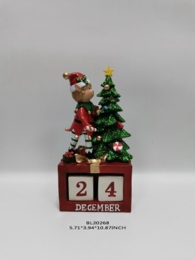 Elf W/Calendar