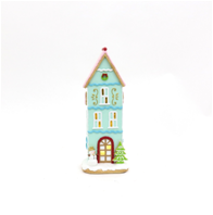 13"H Gingerbread house1