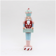 15.5"H Cake soldier with sign