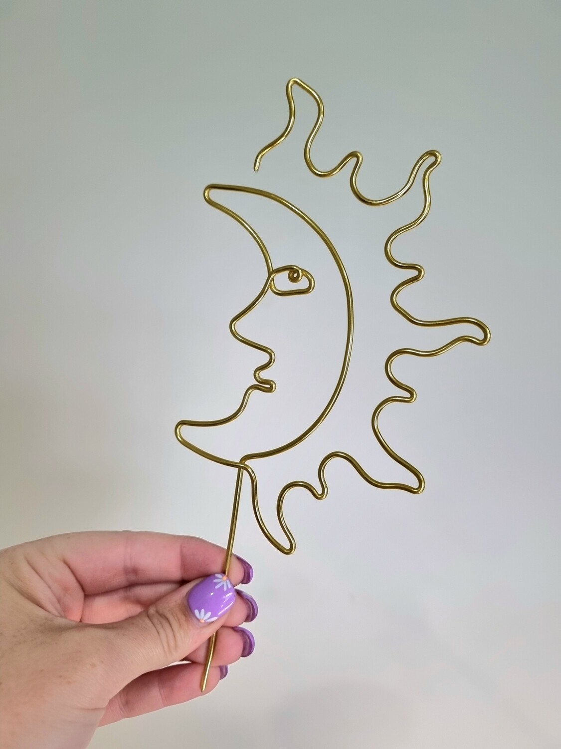 Sun on the Flipside Plant Stake