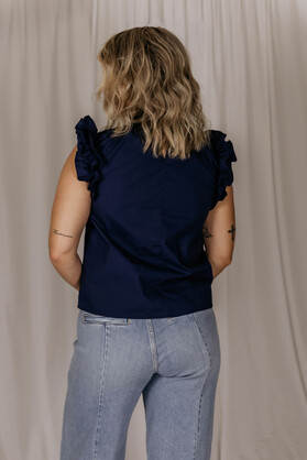 Rosie Top - Navy