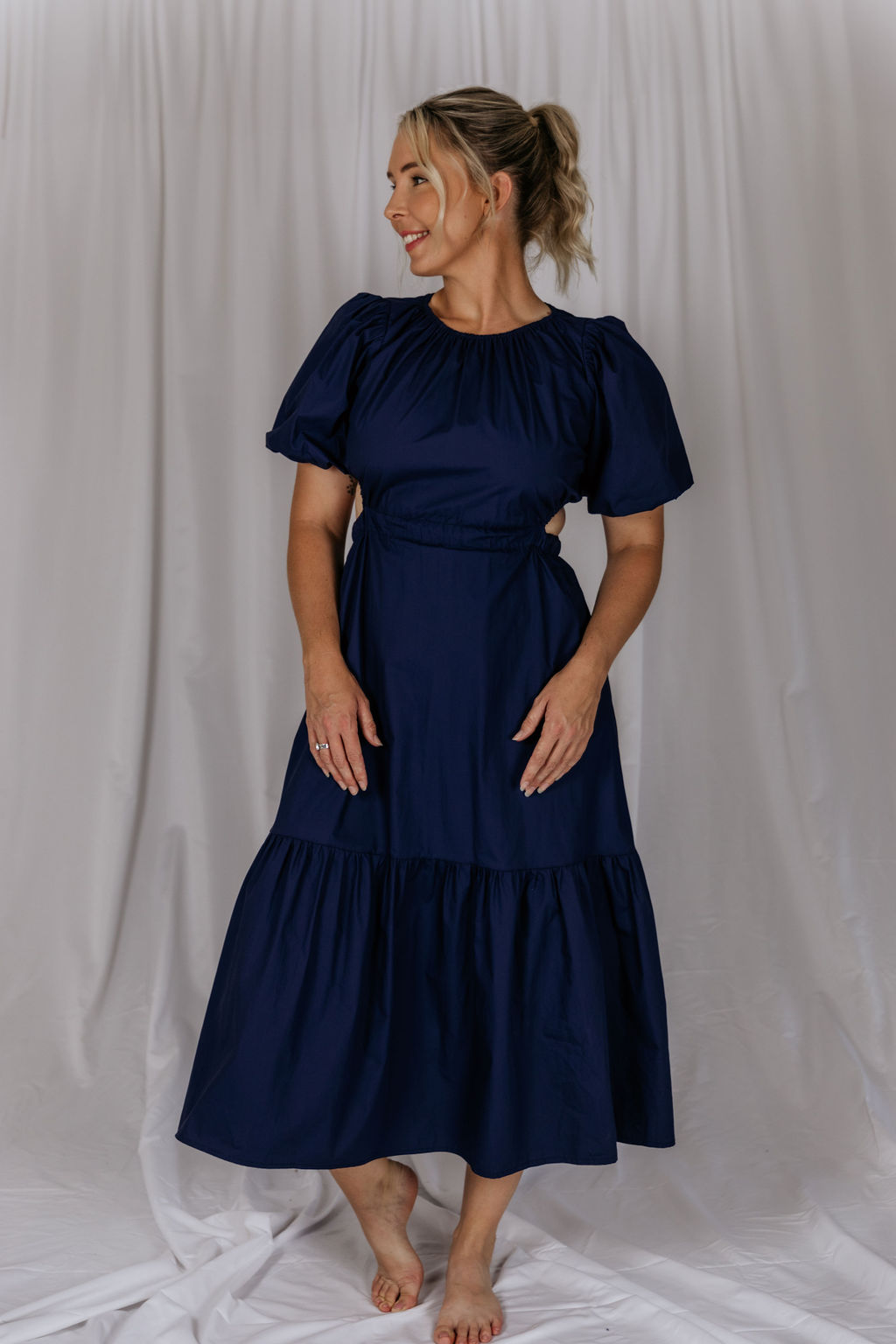 Lucinda Dress - Navy