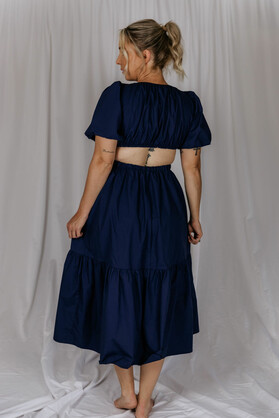 Lucinda Dress - Navy